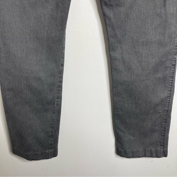 Ermenegildo Zegna Mens Light Gray Slim Straight Stretch Denim Jeans Size 34 - Picture 7 of 16